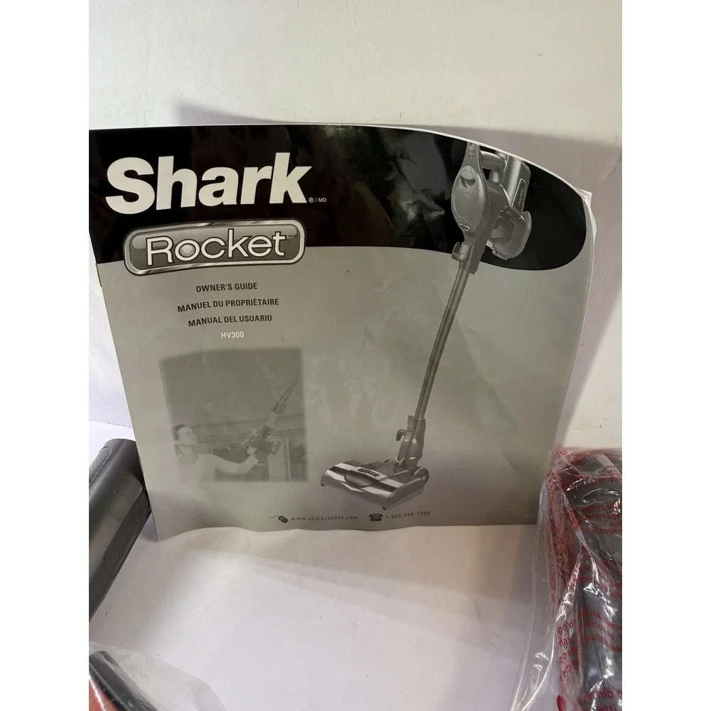 Shark Rocket HV300 Attachment Replacements 5 Pieces + Drawstring Bag New